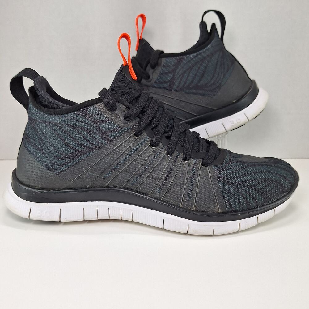 Nike Free Hypervenom 2 FC Mens 8 Black Crimson 747140-004 Running Shoes Sneakers